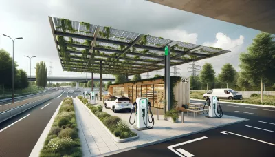 Lichtenau, 22.12.2023: EnBW nimmt „NextLevel“-Ladepark bei Chemnitz in Betrieb