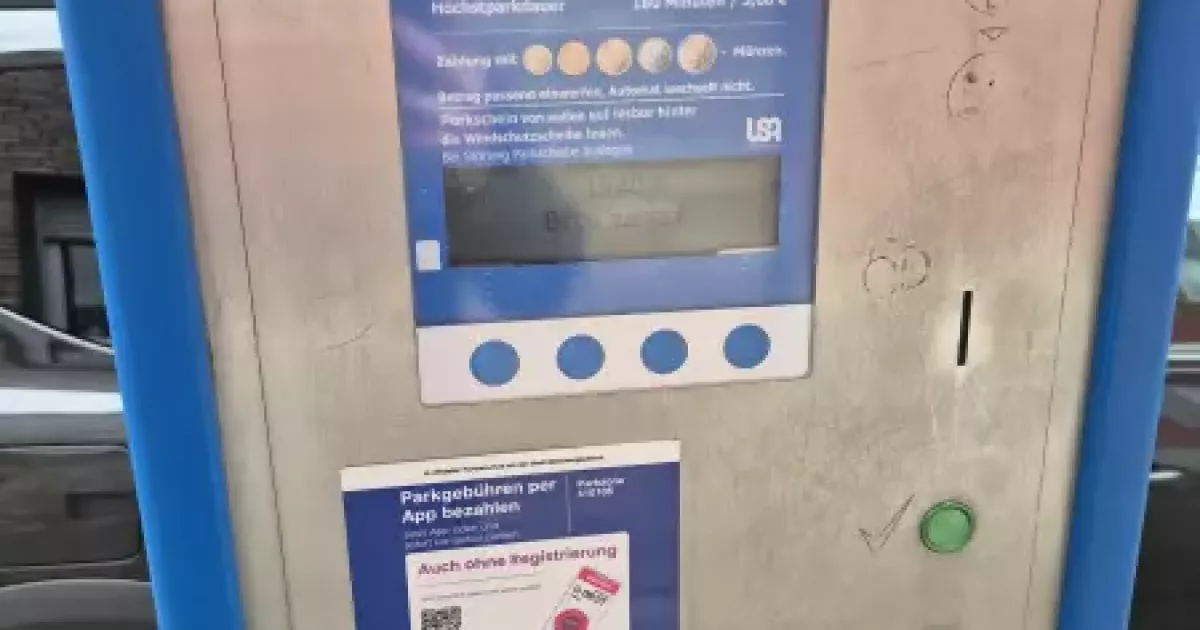 Parkautomat - Hilde-Sherman-Zander-Straße 9, Mönchengladbach - Parkautomat in Mönchengladbach