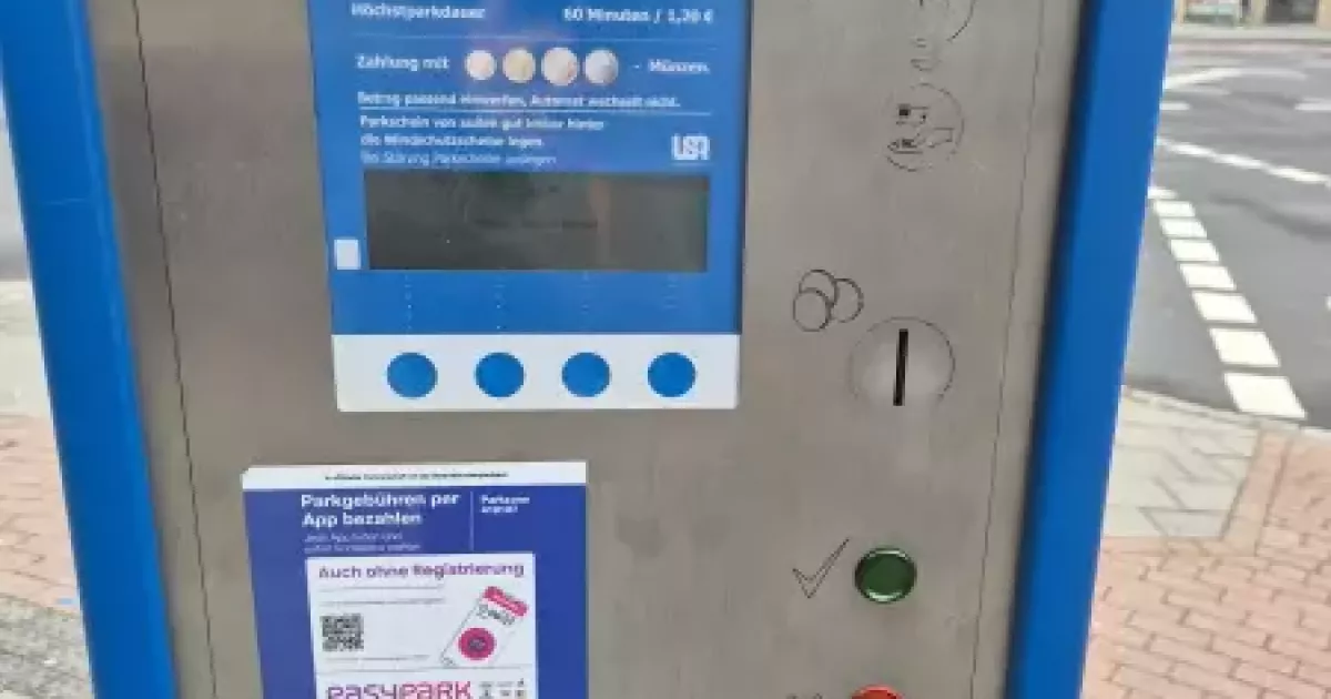 Parkautomat - Limitenstraße 55, Mönchengladbach - Parkautomat in Mönchengladbach