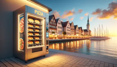 Usedom erhält ersten Pizza-Automaten in Kölpinsee