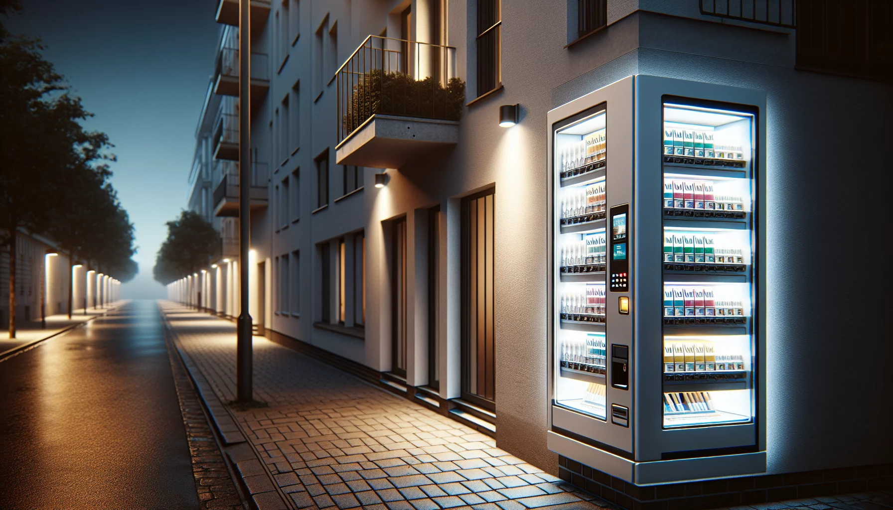 Zigarettenautomat - Hövelstraße 2, Mönchengladbach