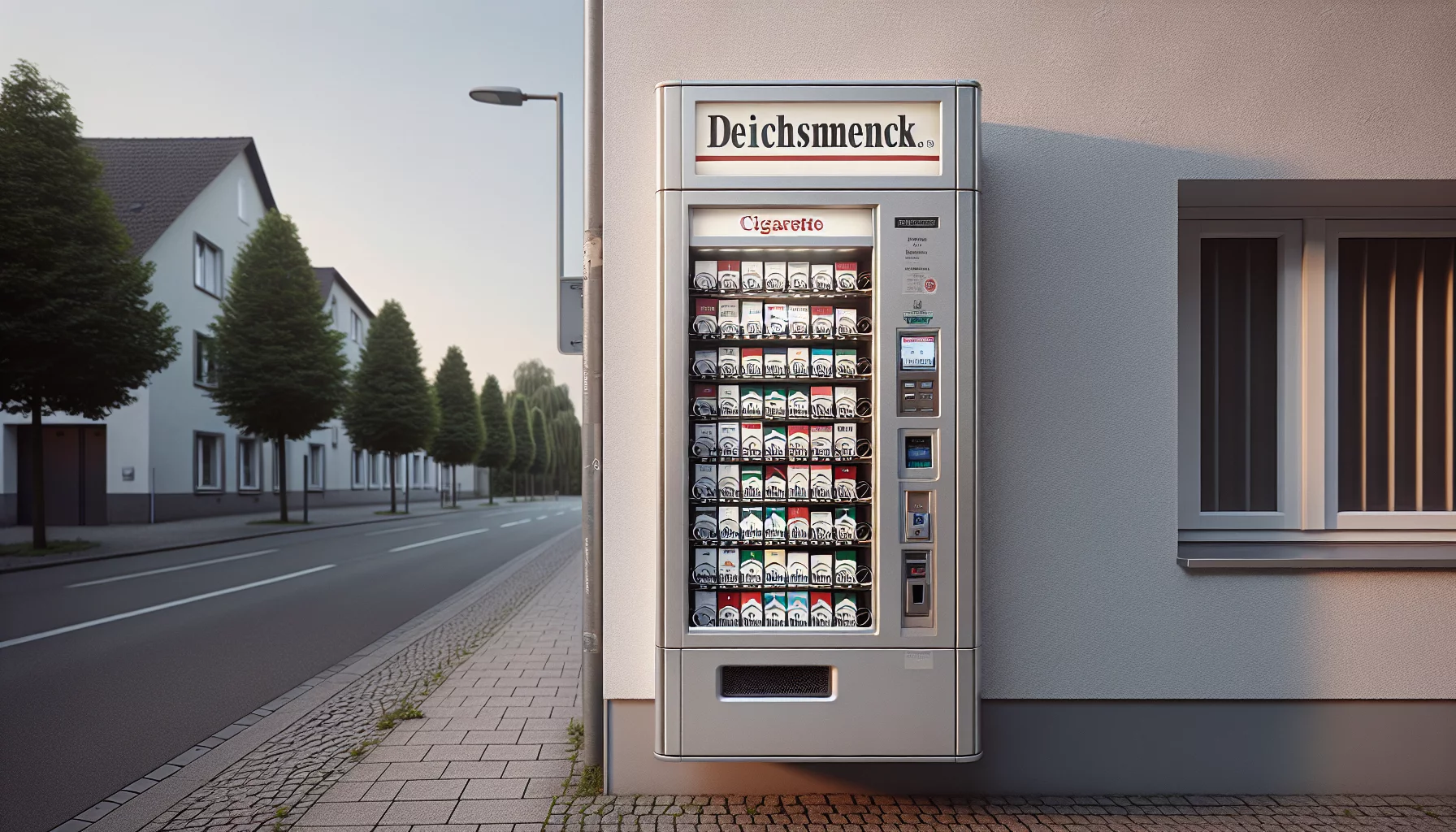 Zigarettenautomat - Nellessenweg, Mönchengladbach