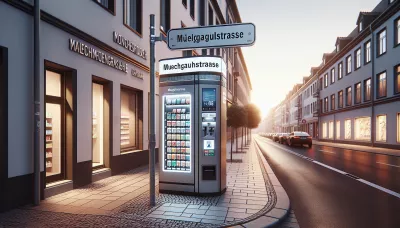 Zigarettenautomat (Tabakautomat) - Mülgaustraße 151, Mönchengladbach