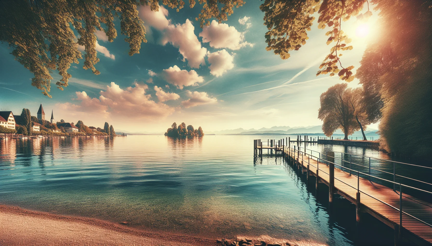 Stadtbild von Allensbach