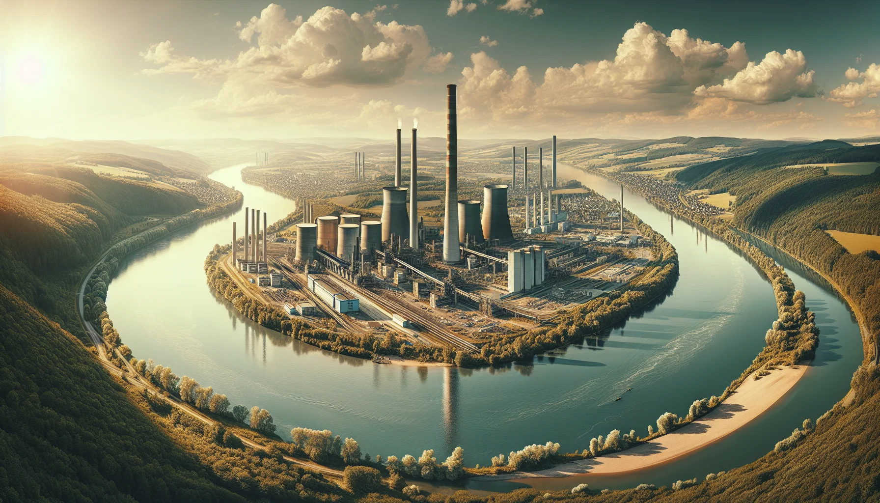 Stadtbild von Altbach