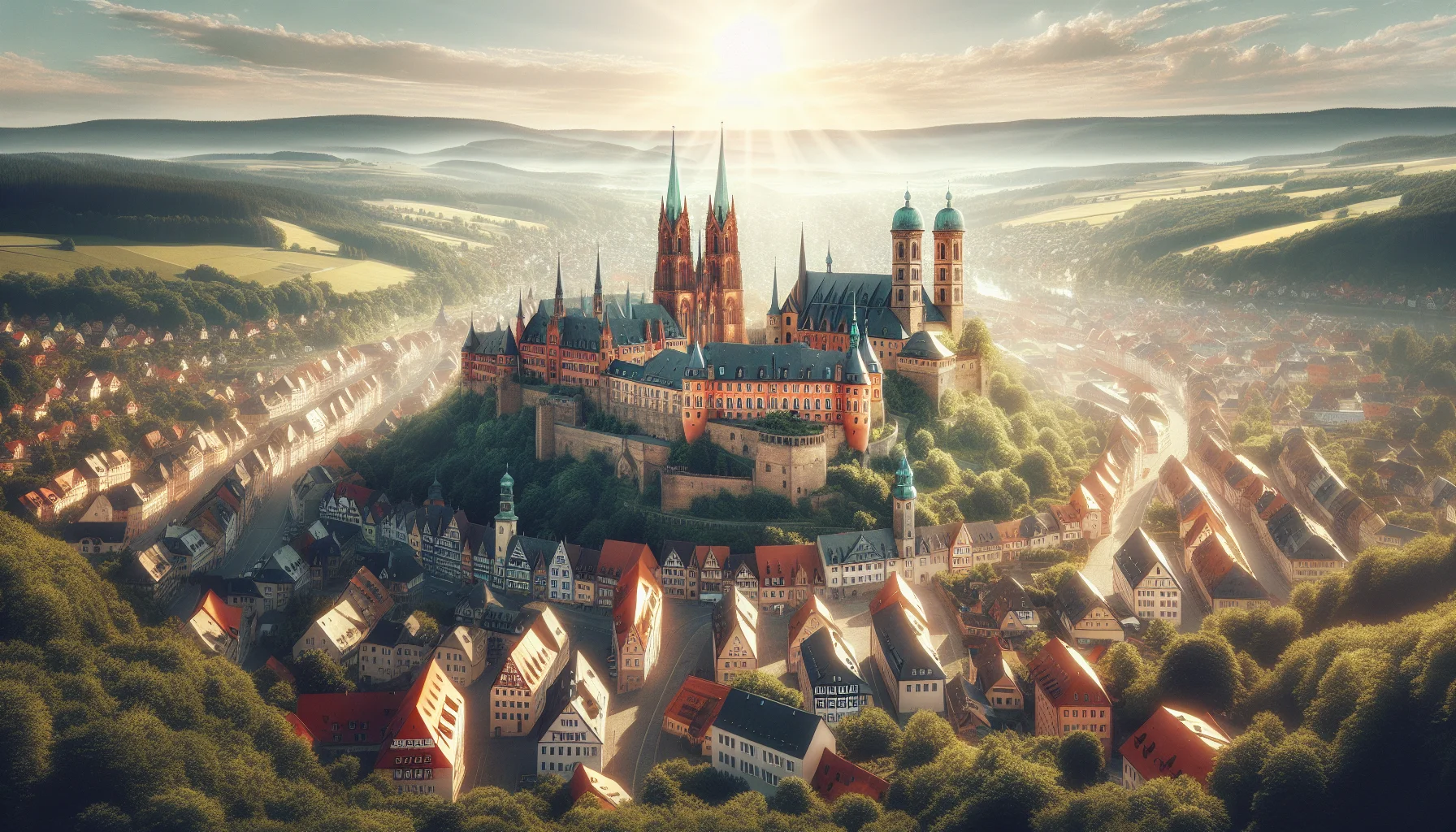 Stadtbild von Altenburg