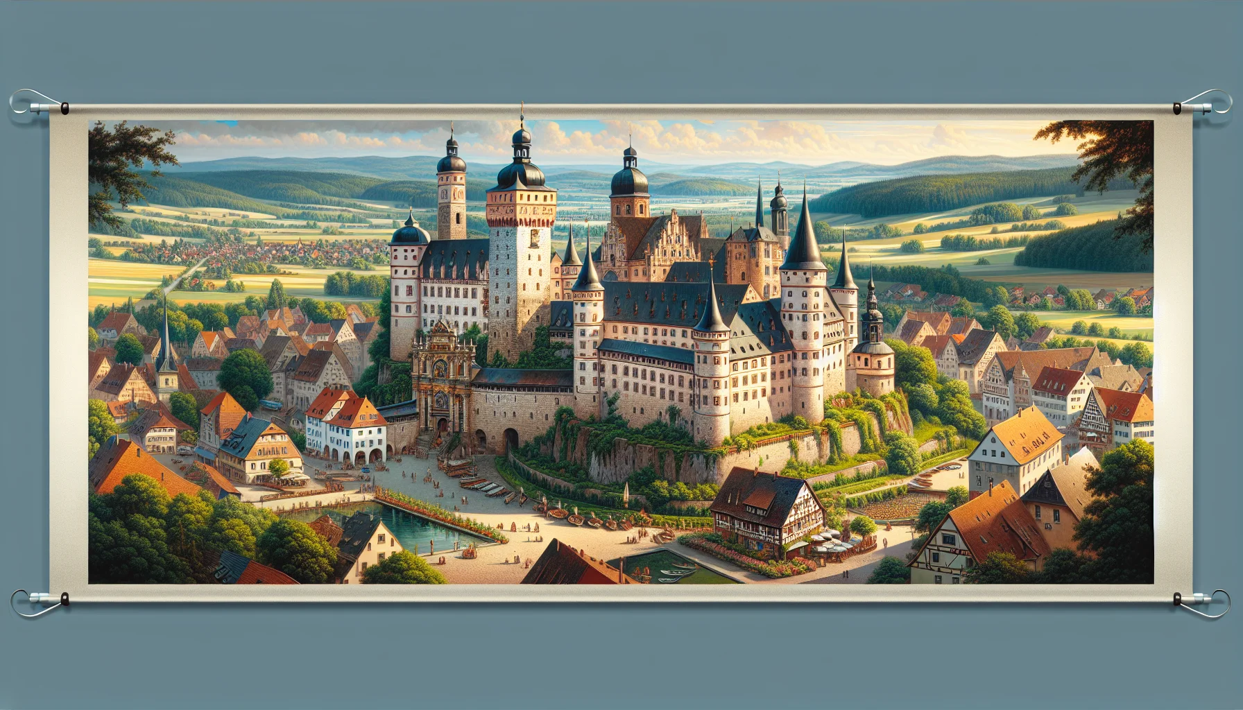 Stadtbild von Altshausen