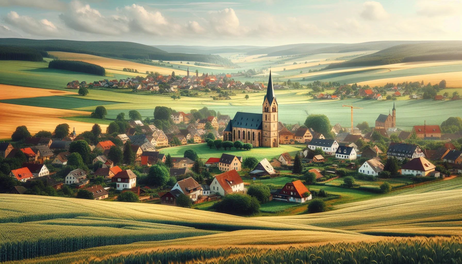 Stadtbild von Auetal