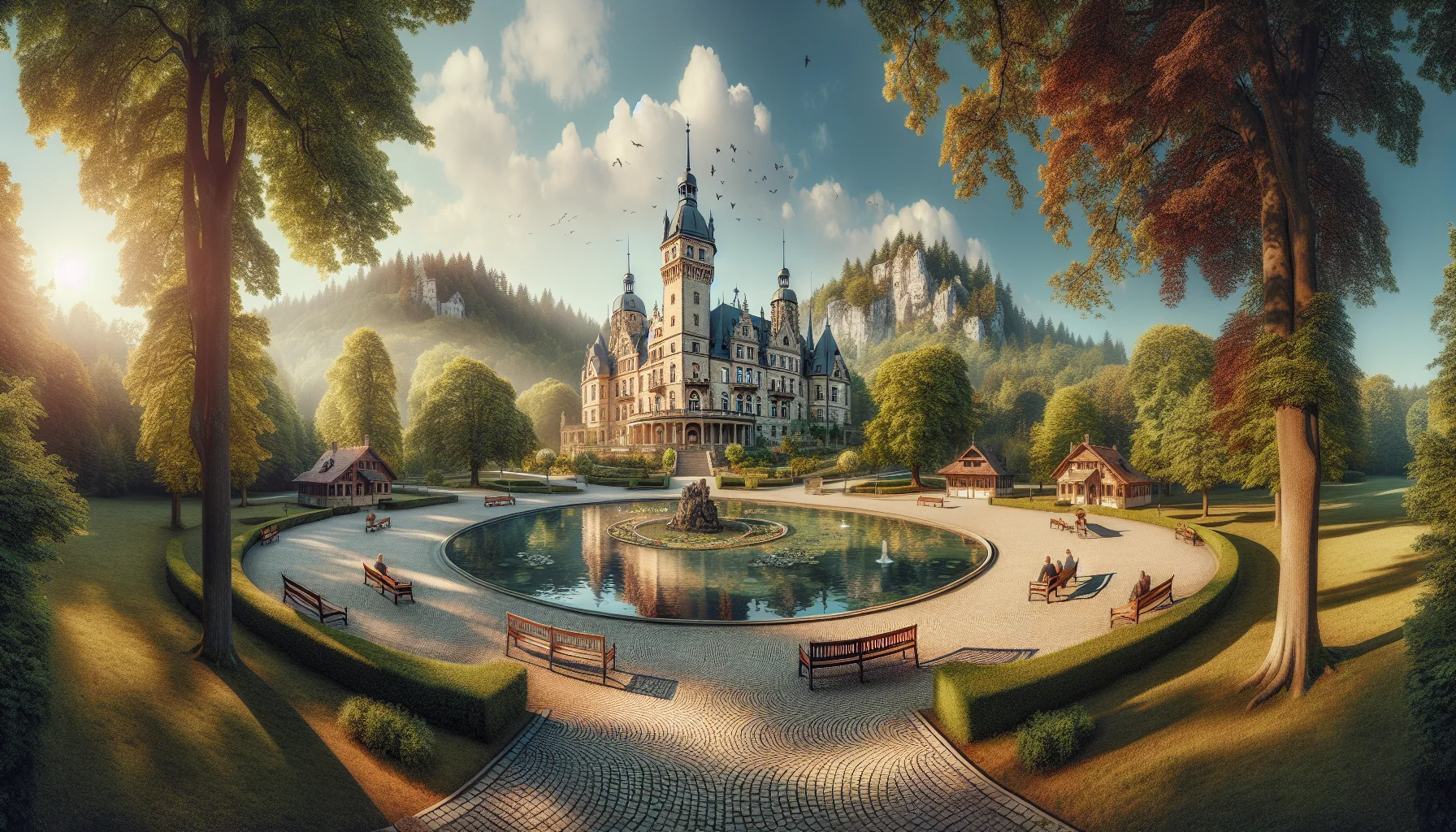 Stadtbild von Aulendorf