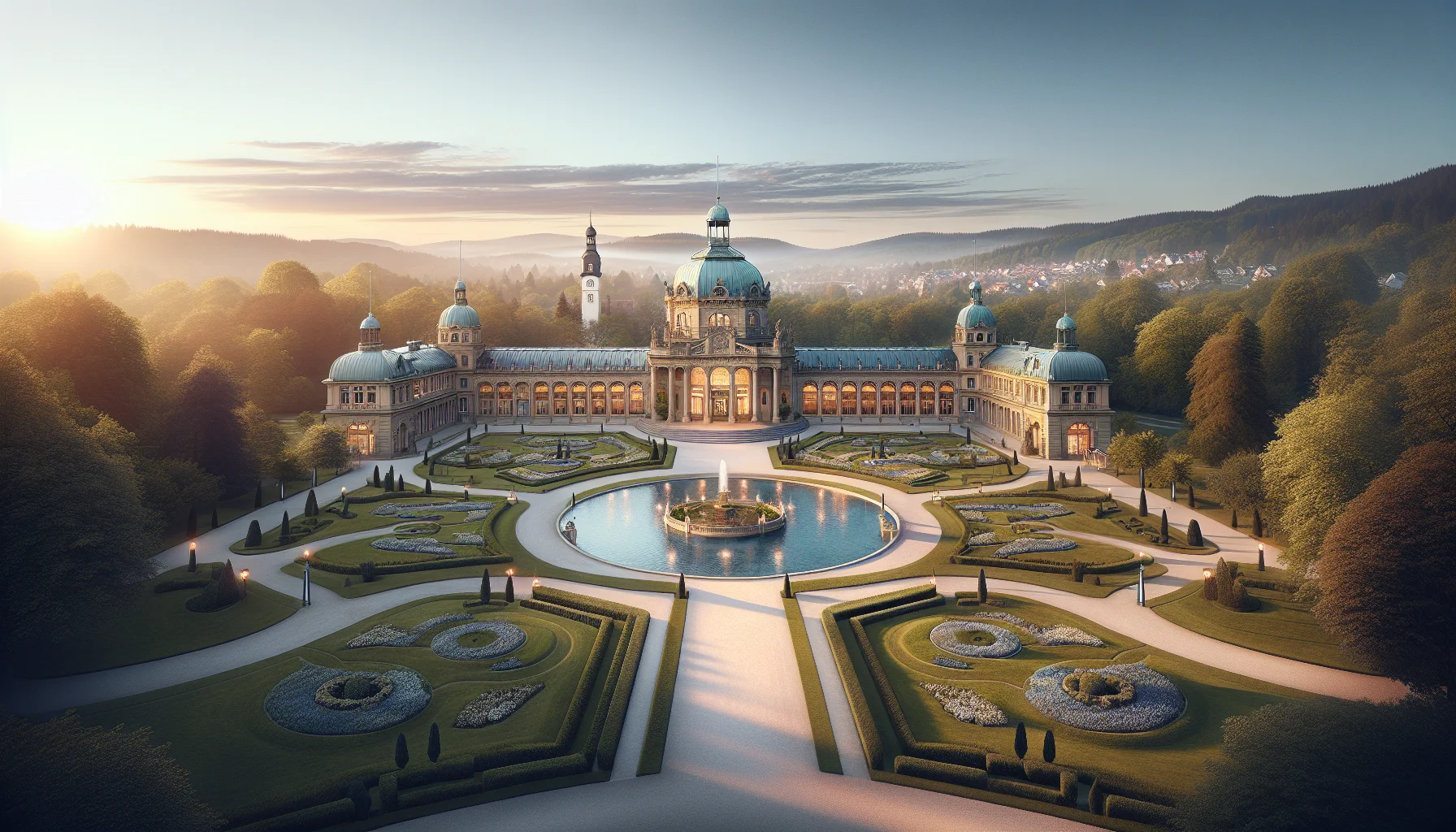 Stadtbild von Bad Brückenau