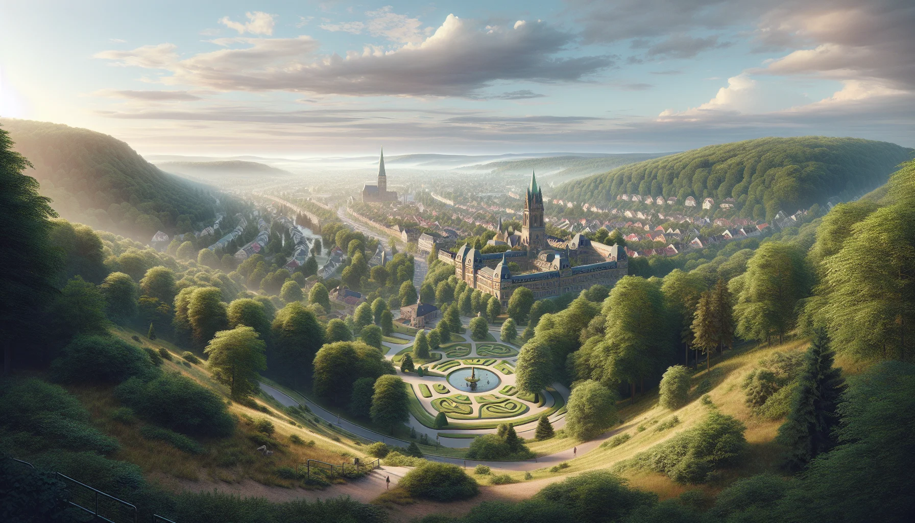 Stadtbild von Bad Driburg