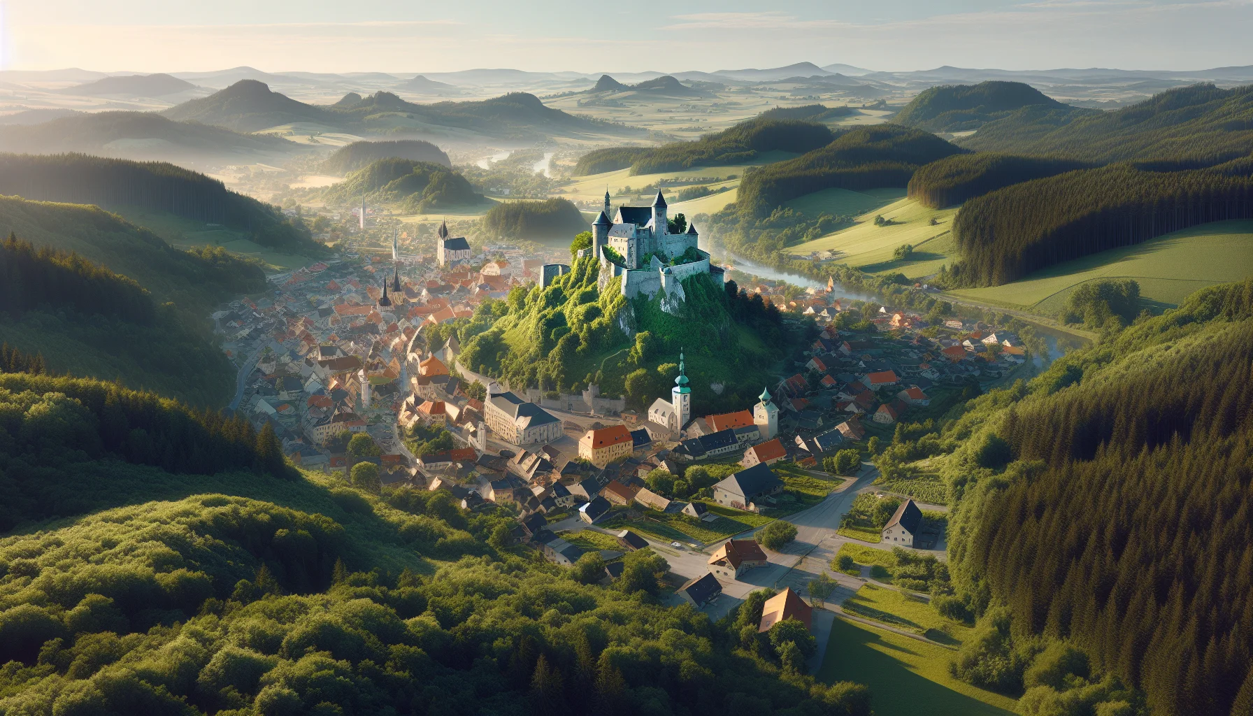 Stadtbild von Bad Iburg