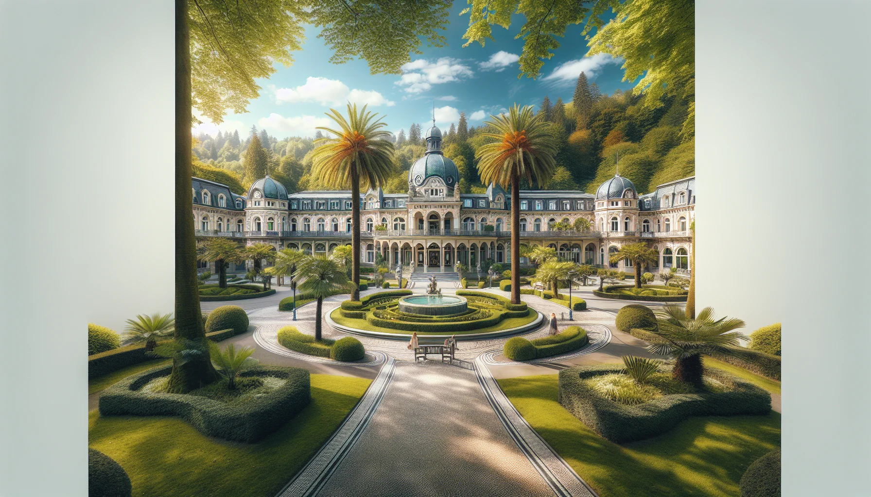 Stadtbild von Bad Pyrmont