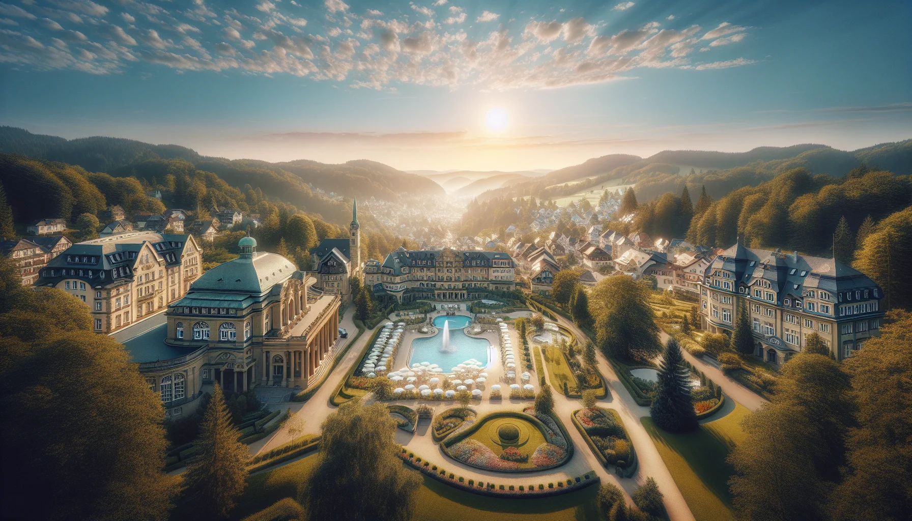 Stadtbild von Bad Steben