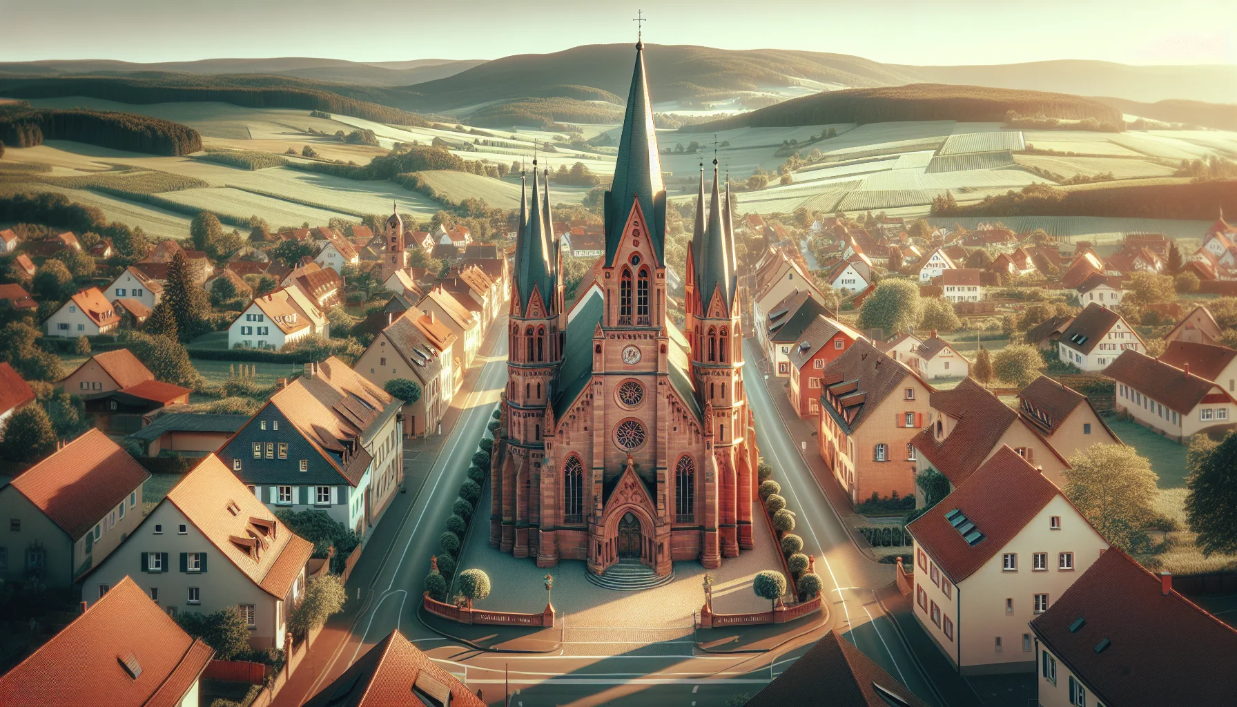 Stadtbild von Balgheim