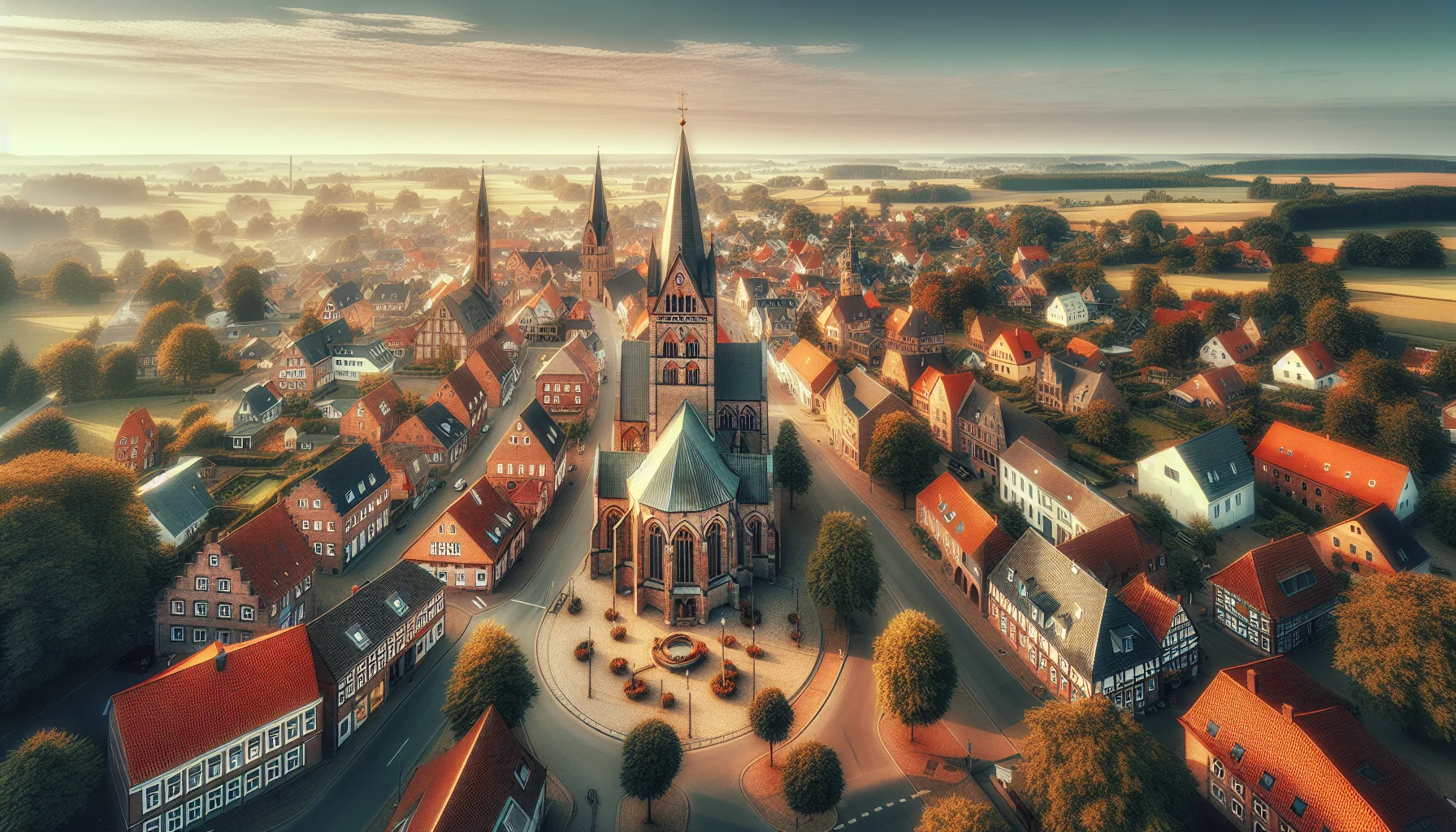 Stadtbild von Beelen