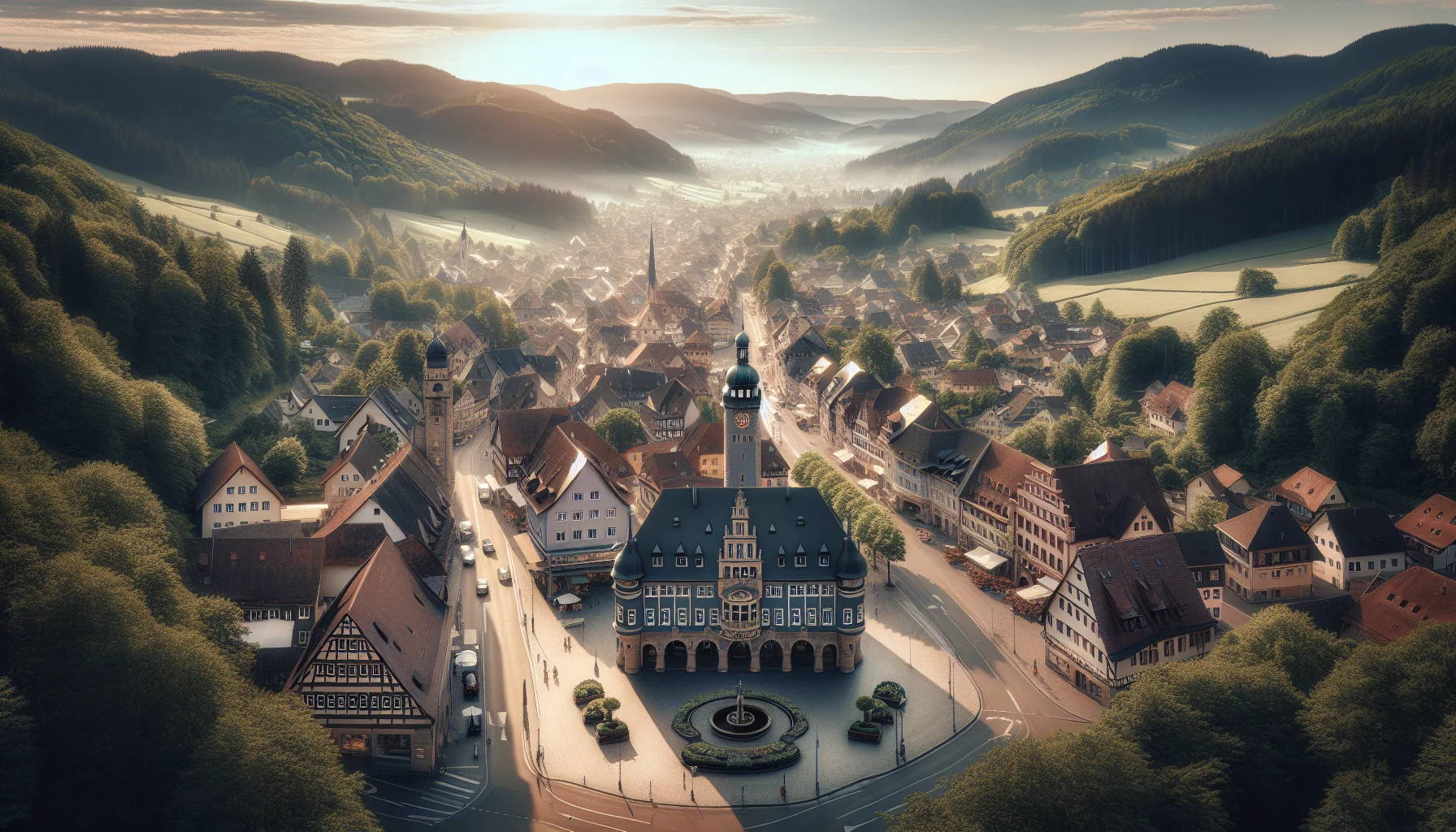 Stadtbild von Birkenfeld