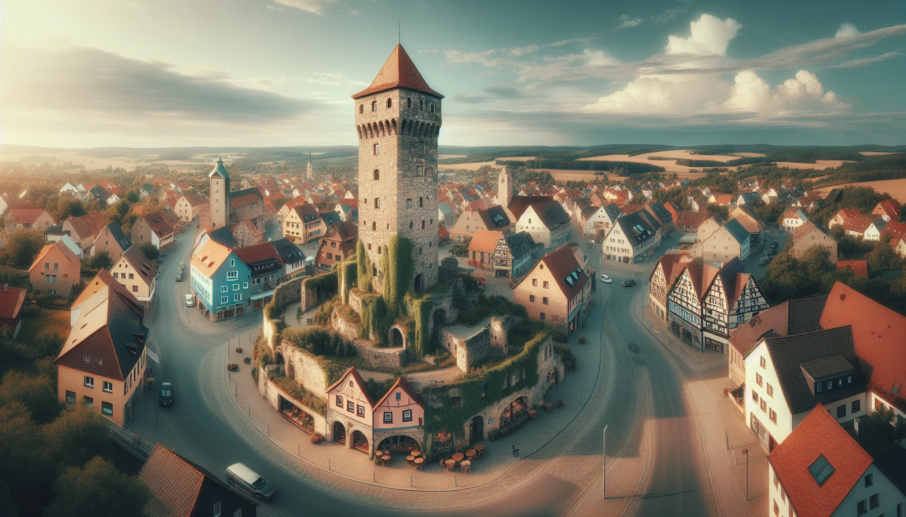 Stadtbild von Bismark (Altmark)