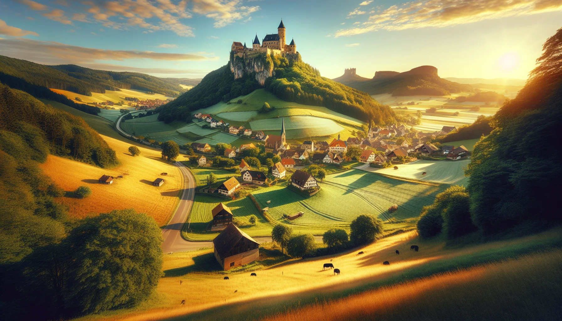 Stadtbild von Bissingen