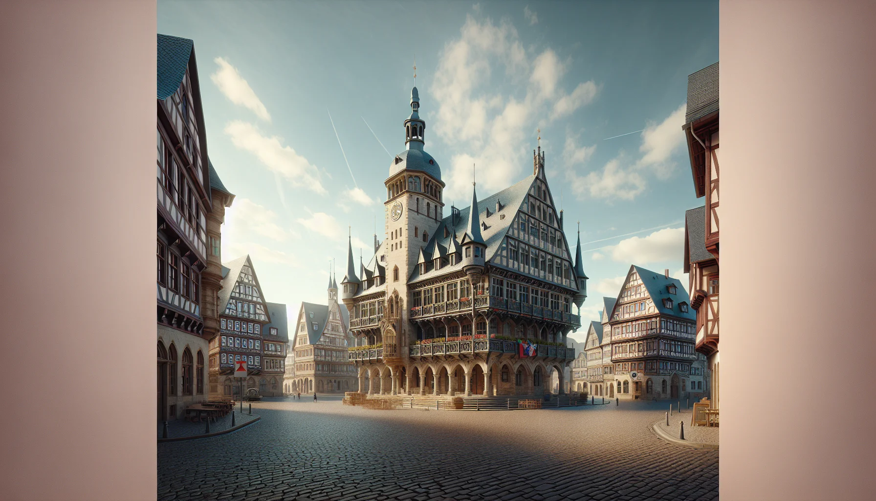 Stadtbild von Blomberg