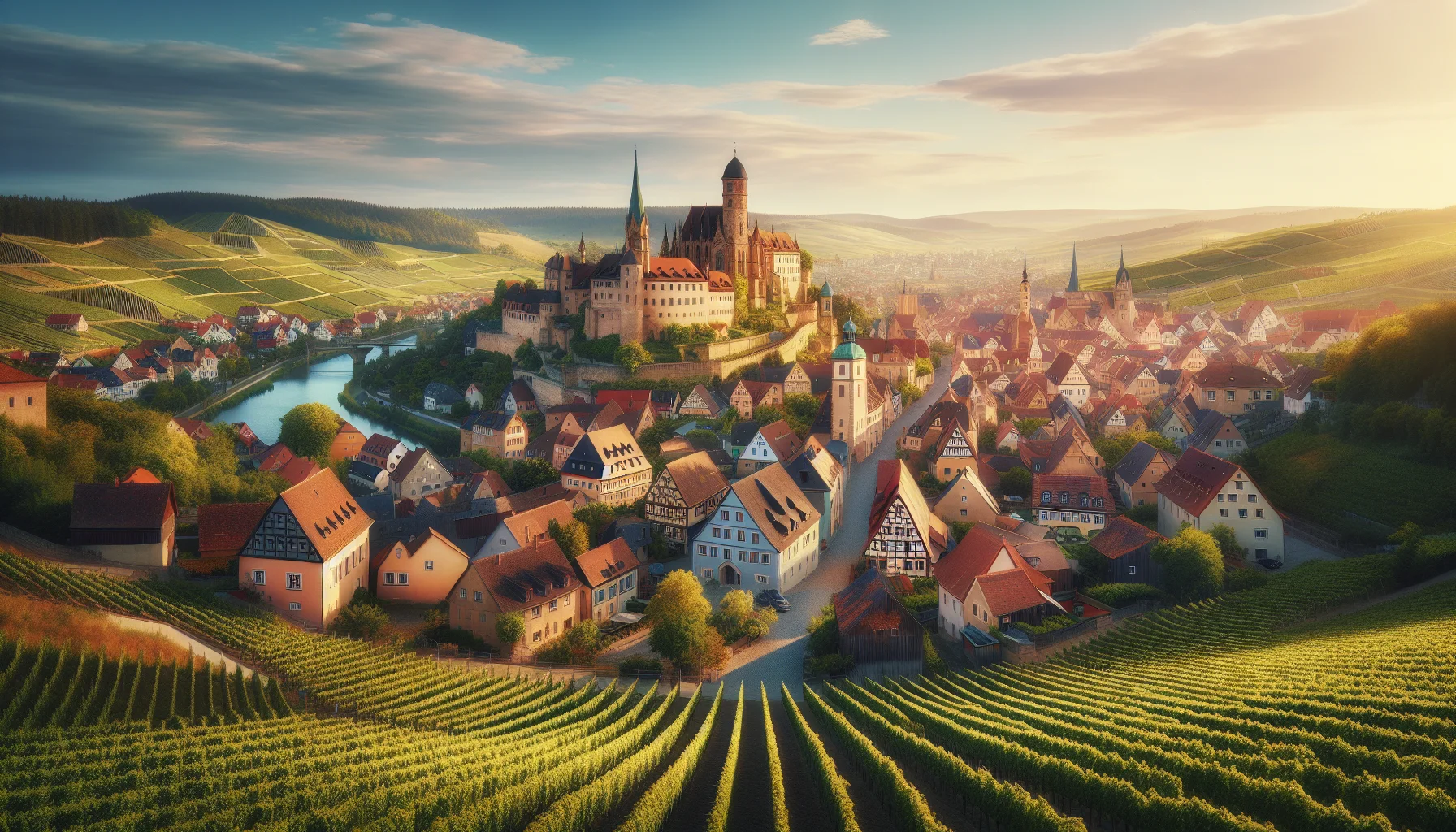 Stadtbild von Bönnigheim