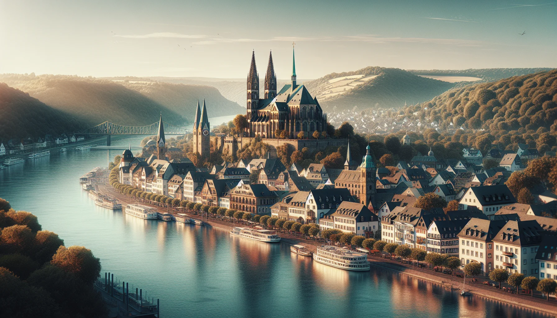 Stadtbild von Breisach am Rhein