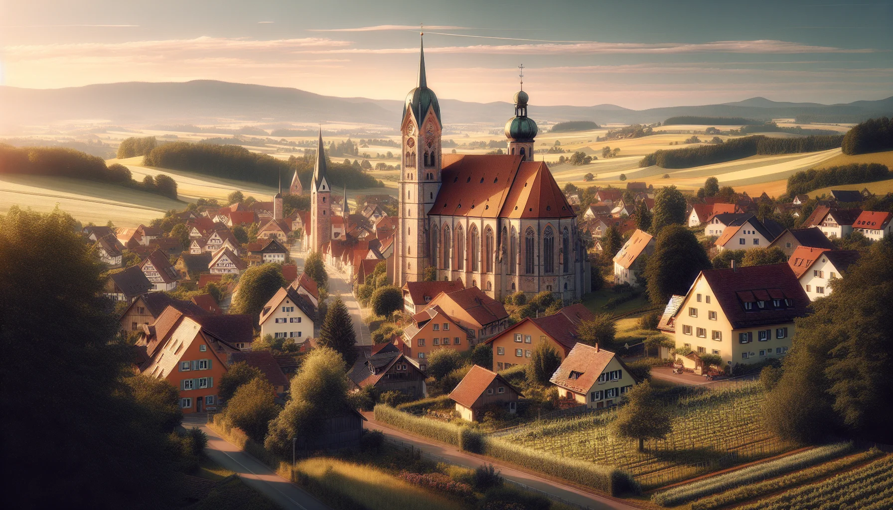 Stadtbild von Breitengüßbach