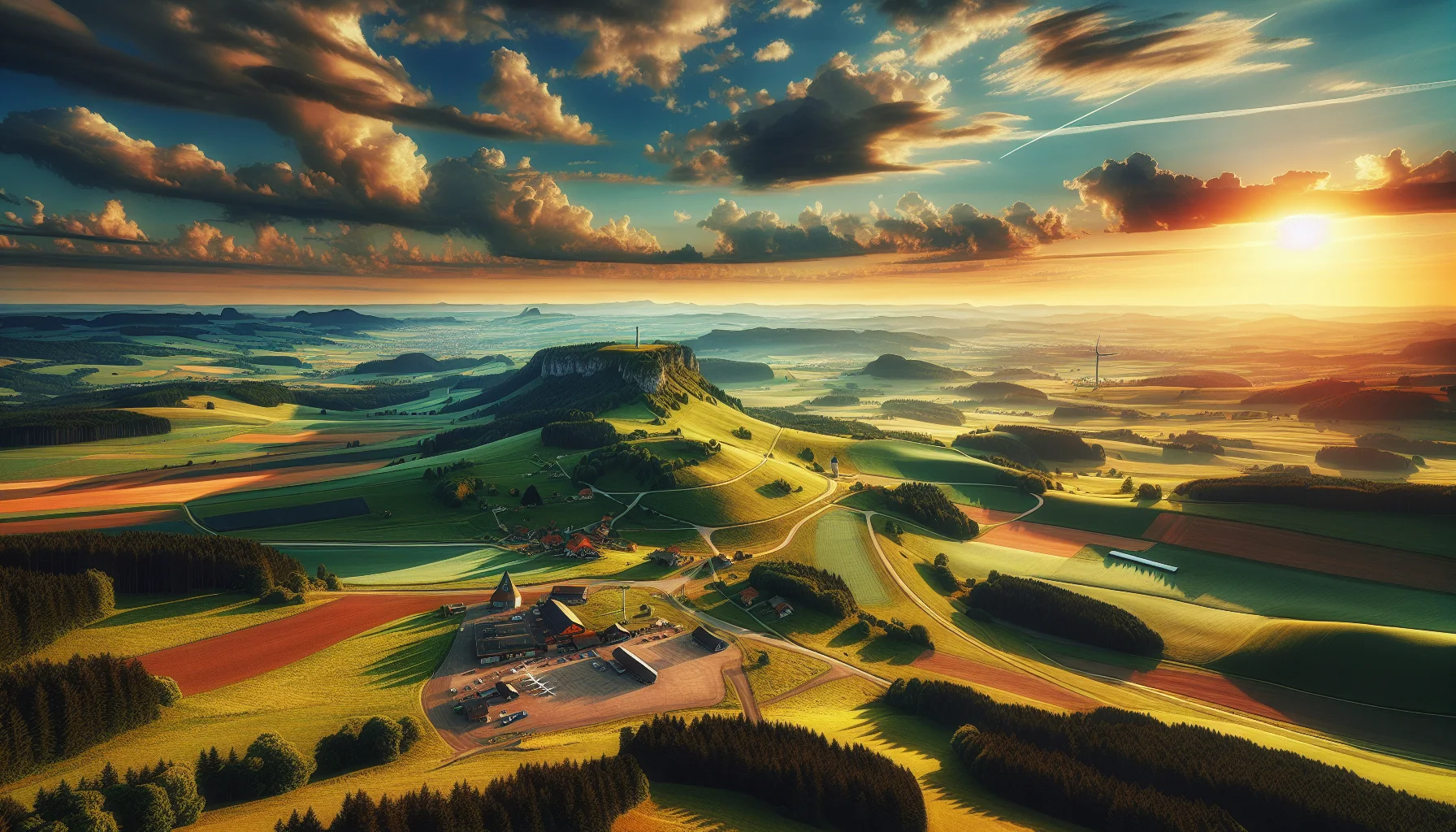 Stadtbild von Denkingen