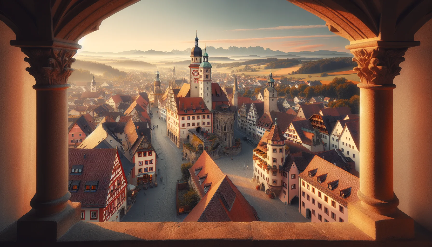 Stadtbild von Dettelbach