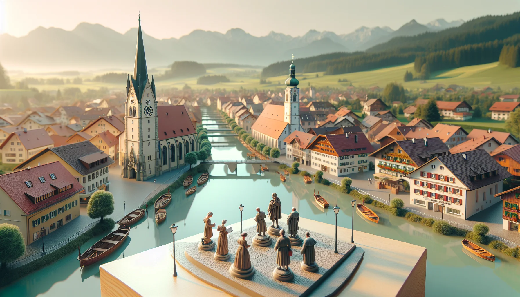 Stadtbild von Dietmannsried