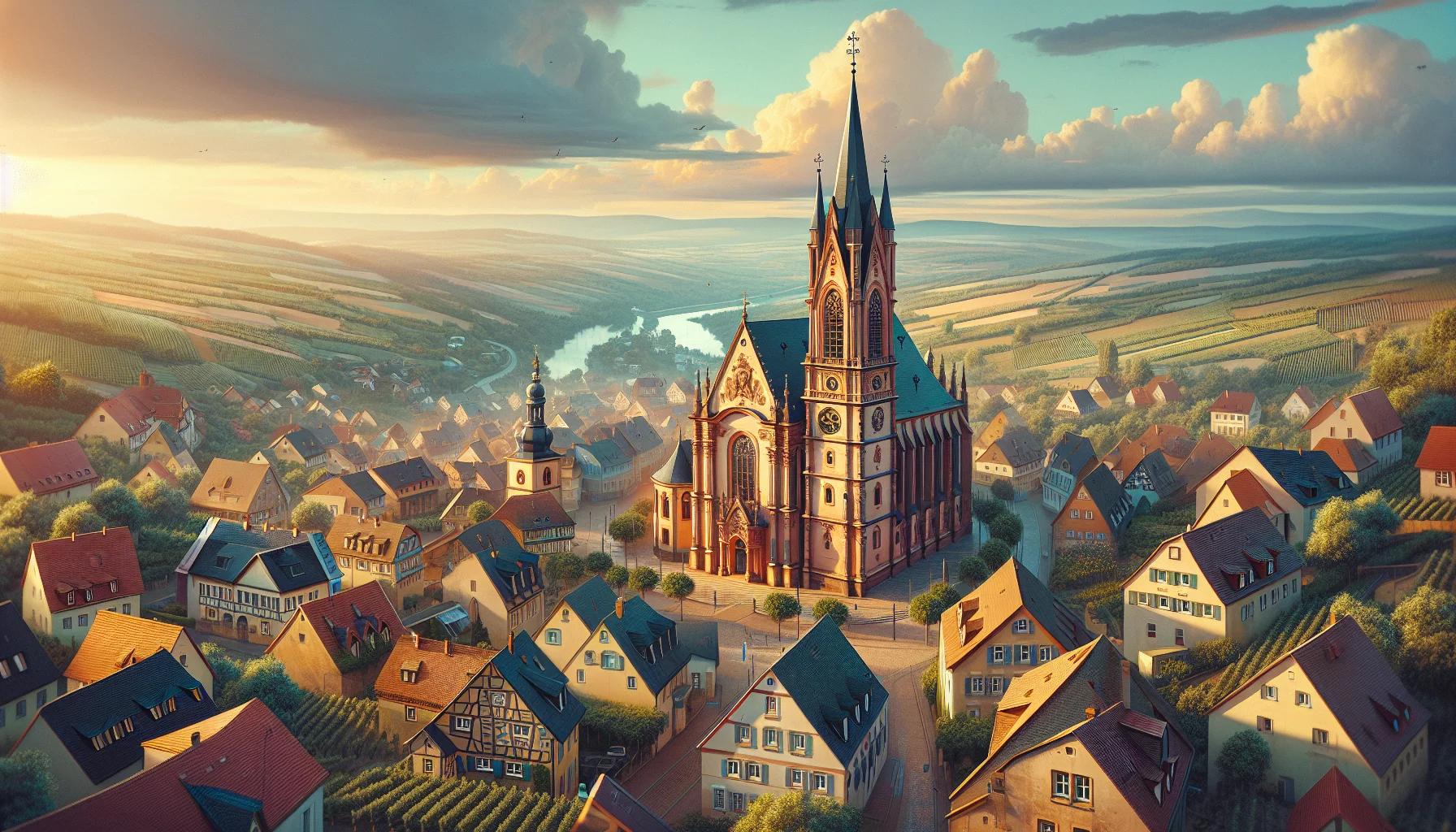 Stadtbild von Dogern