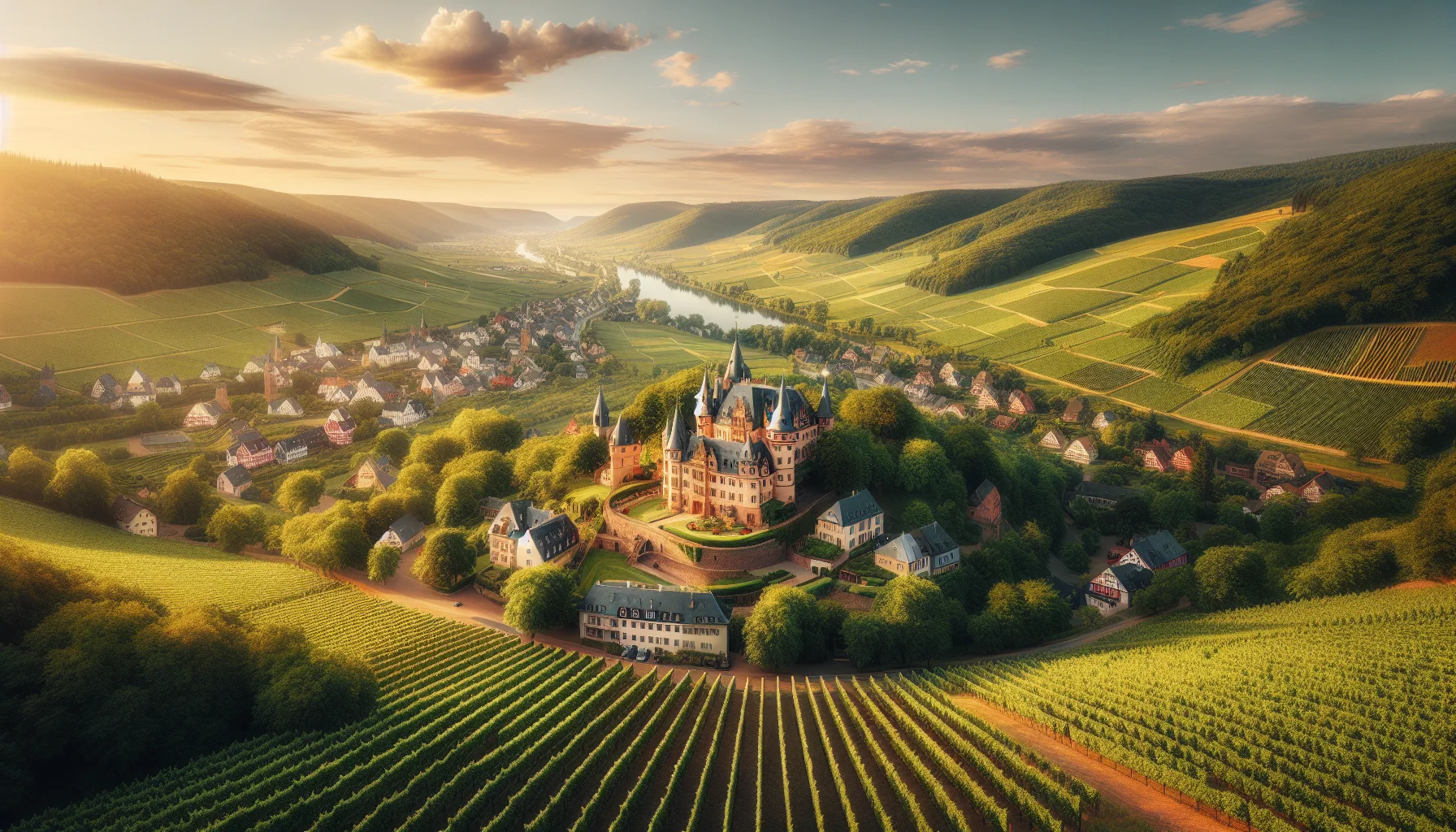 Stadtbild von Edesheim