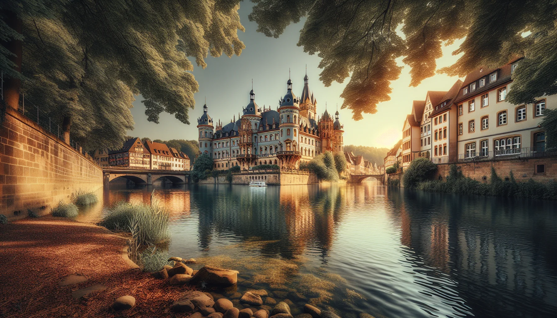 Stadtbild von Edingen-Neckarhausen