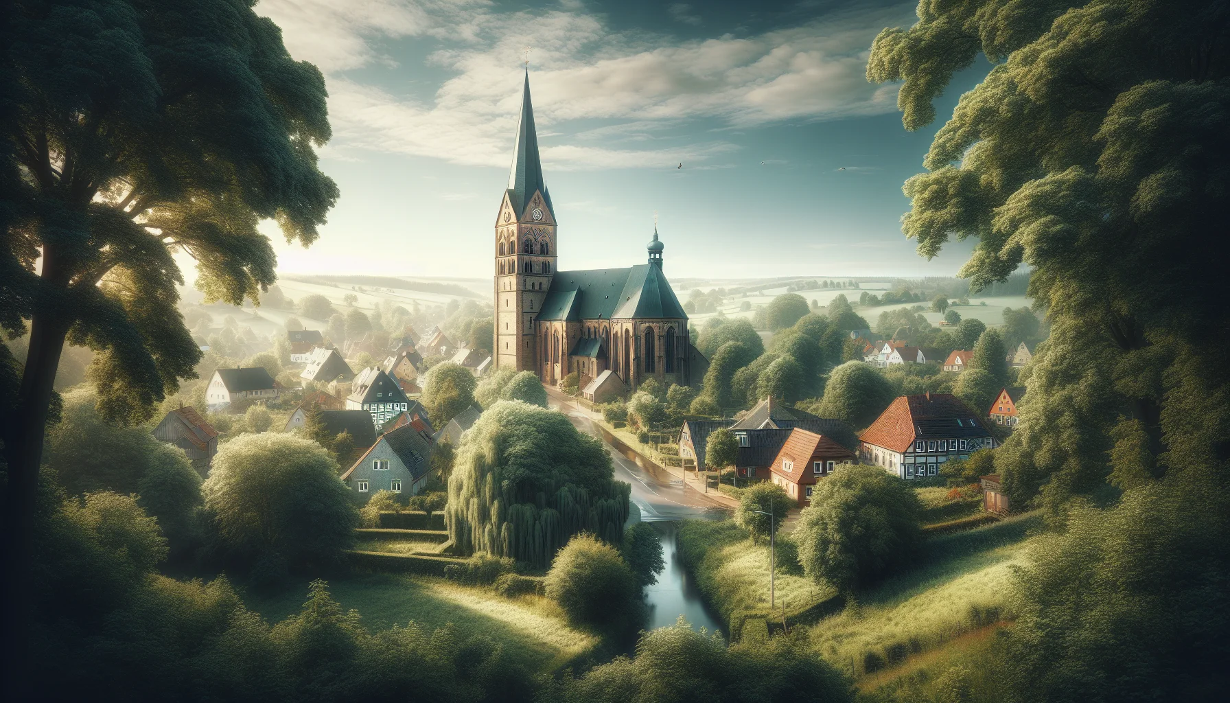 Stadtbild von Emsbüren