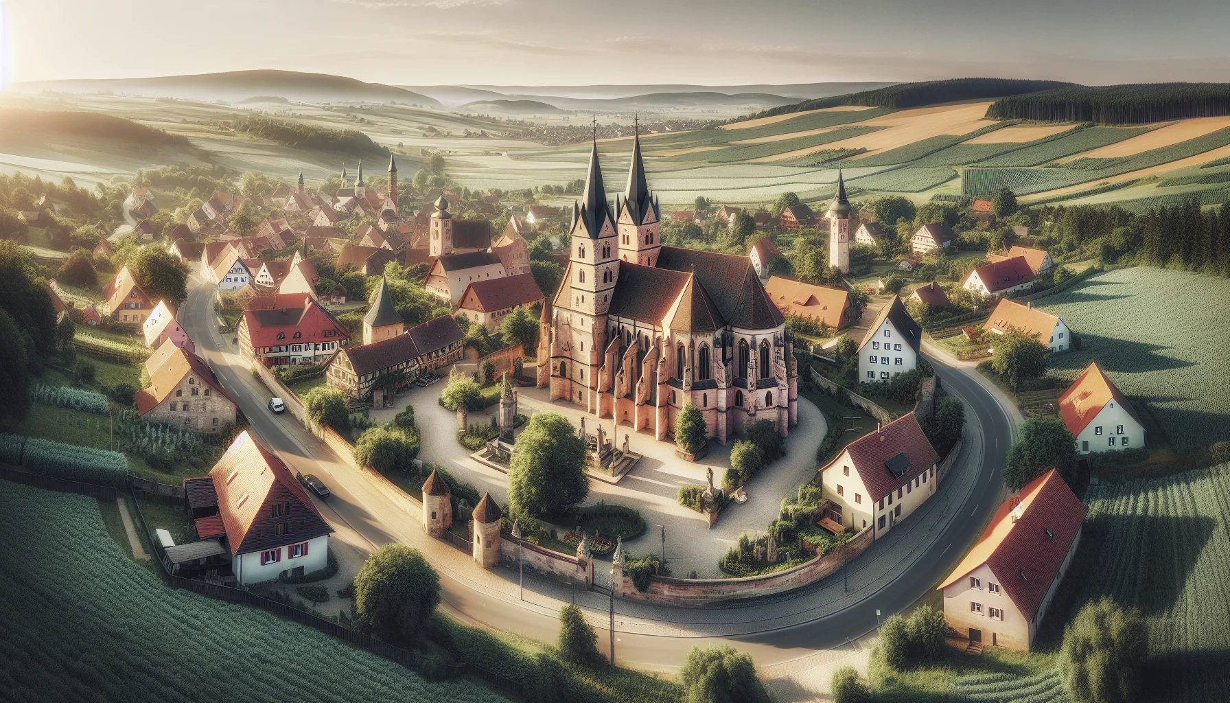 Stadtbild von Euerbach