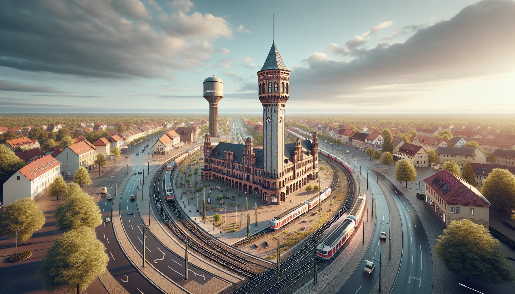 Stadtbild von Falkenberg/Elster