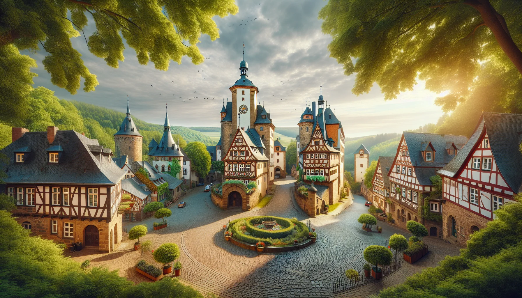 Stadtbild von Florstadt