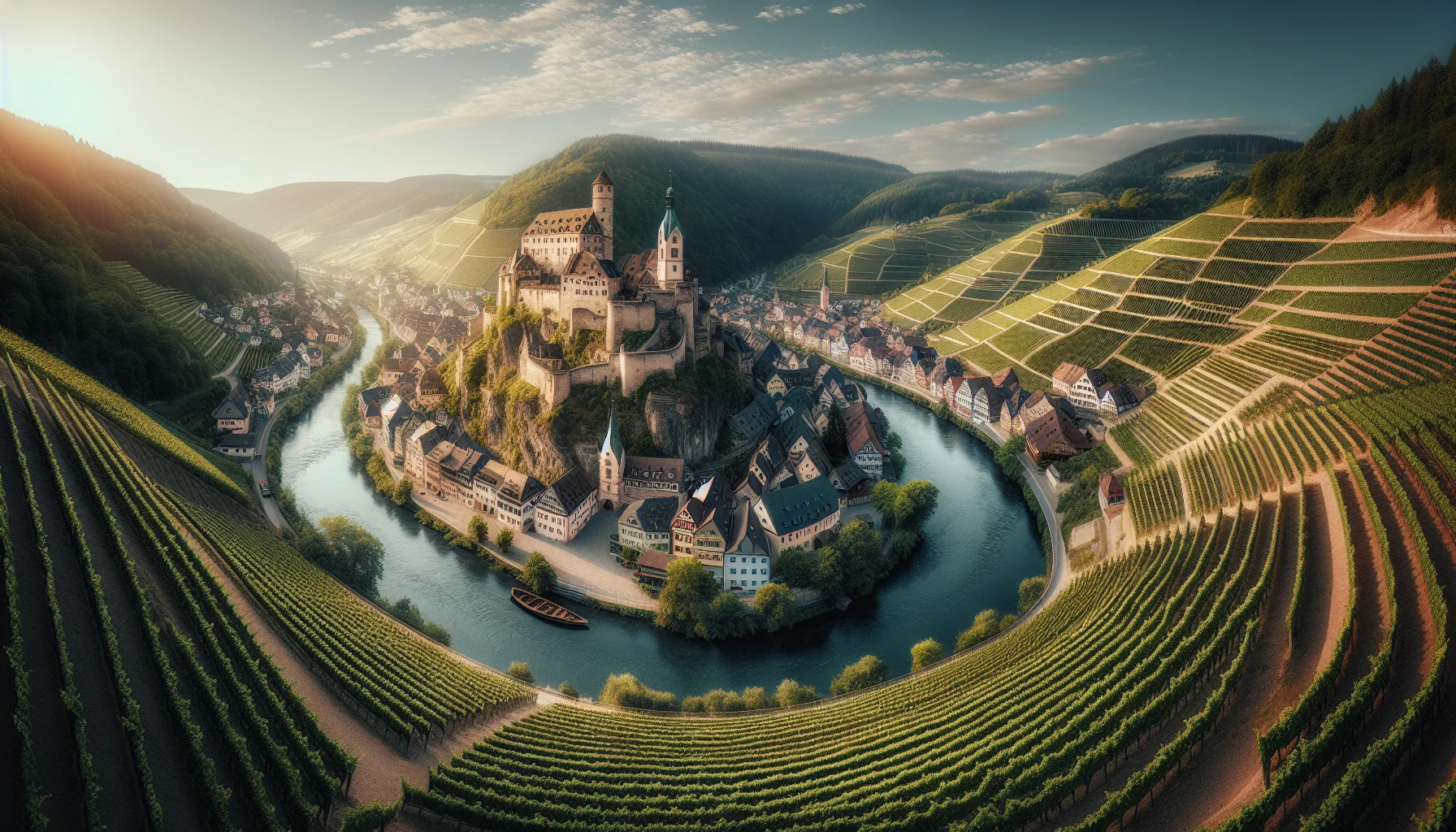 Stadtbild von Forchtenberg