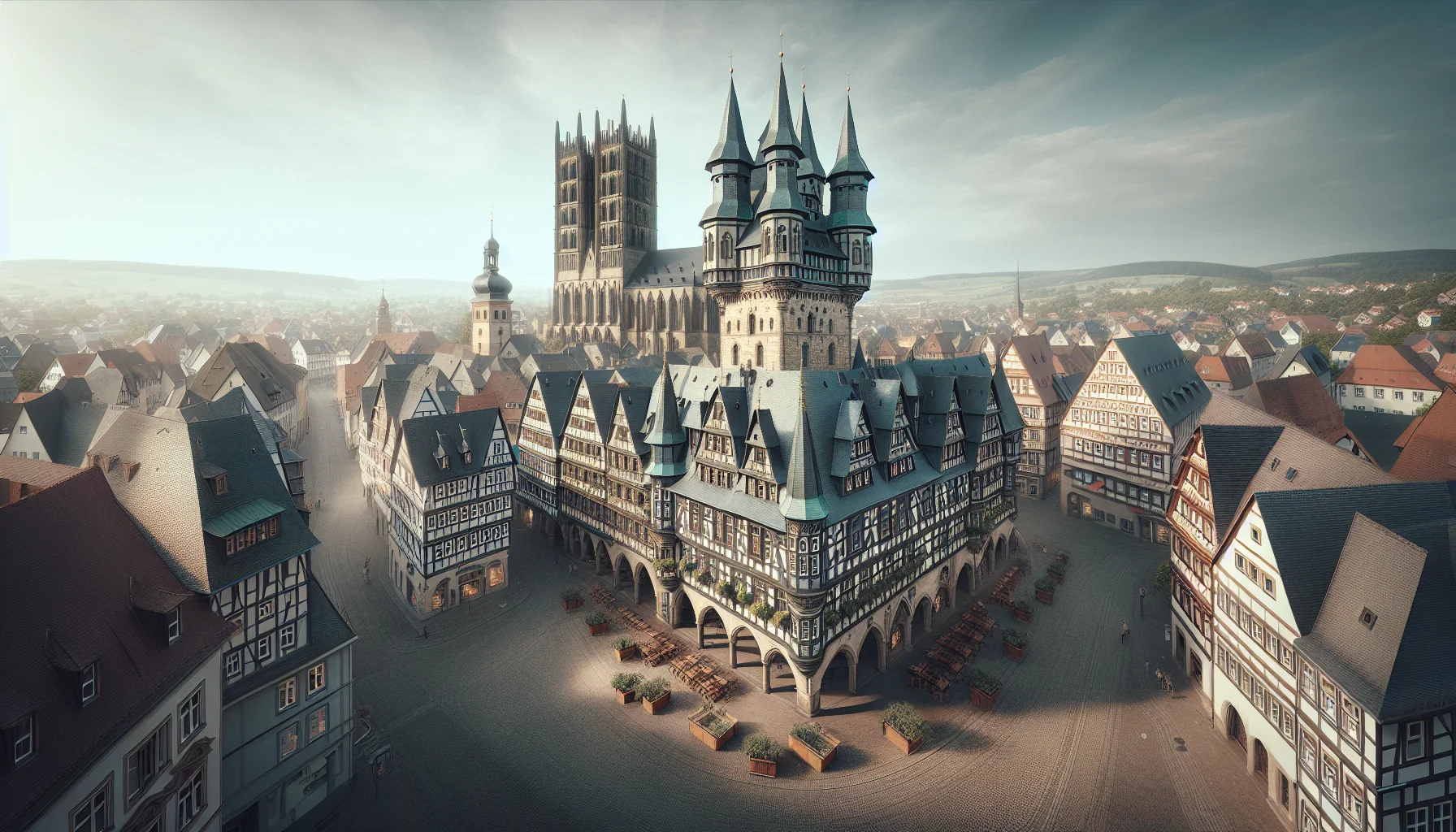 Stadtbild von Frankenberg