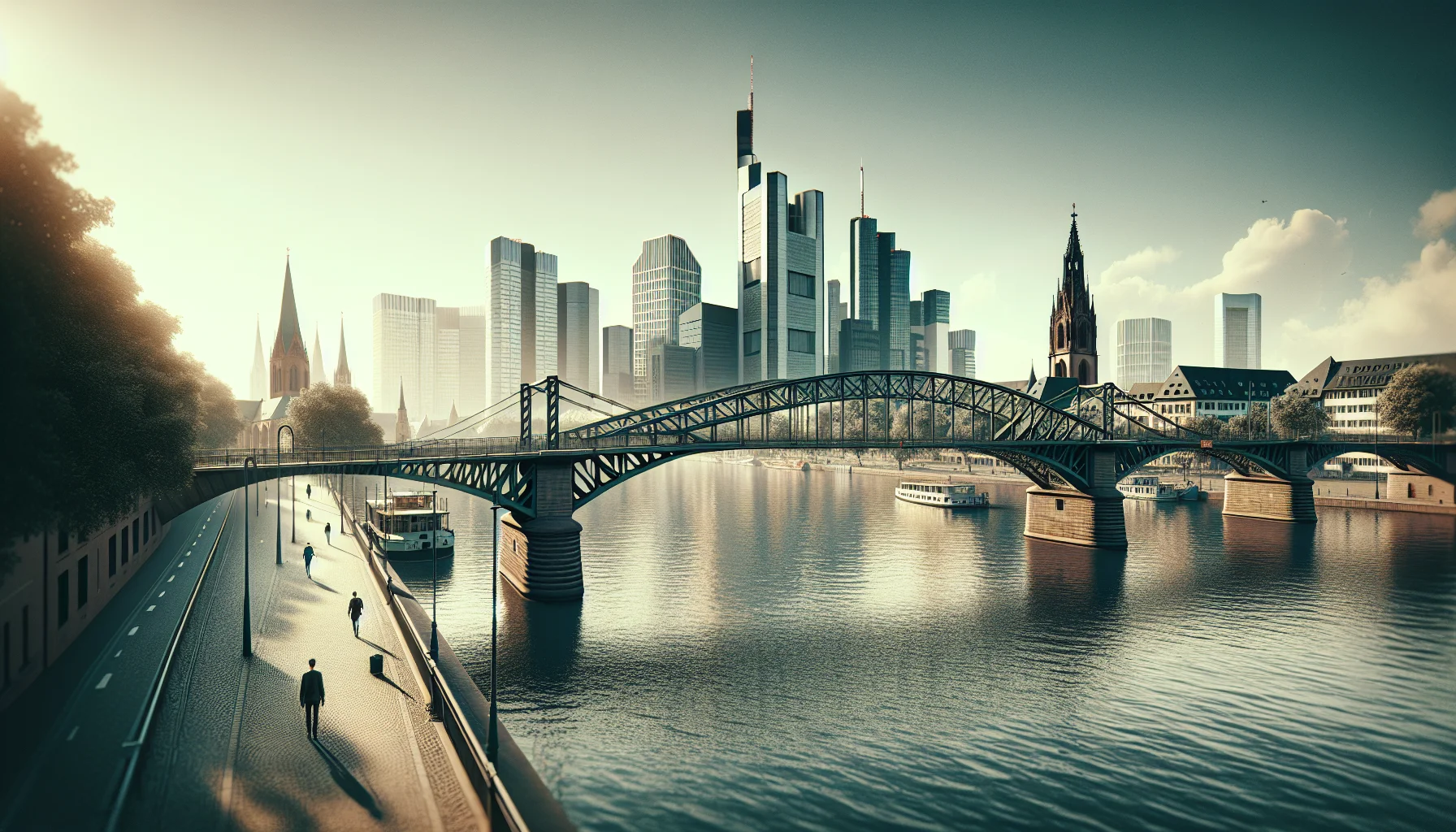 Stadtbild von Frankfurt