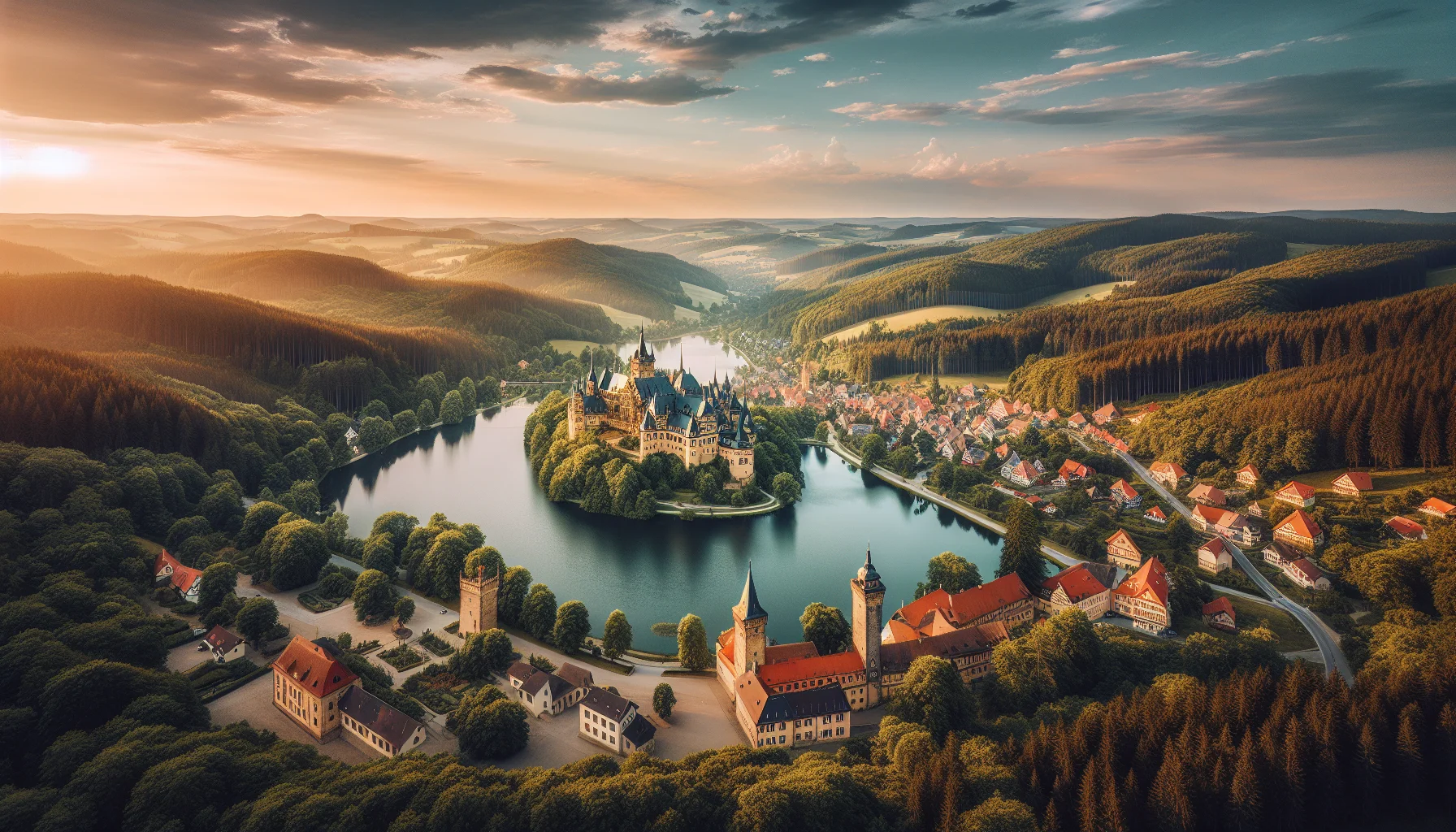 Stadtbild von Friedrichroda