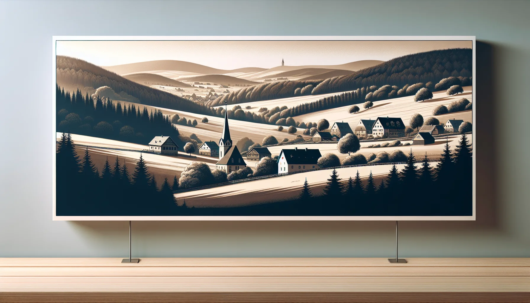 Stadtbild von Gierend