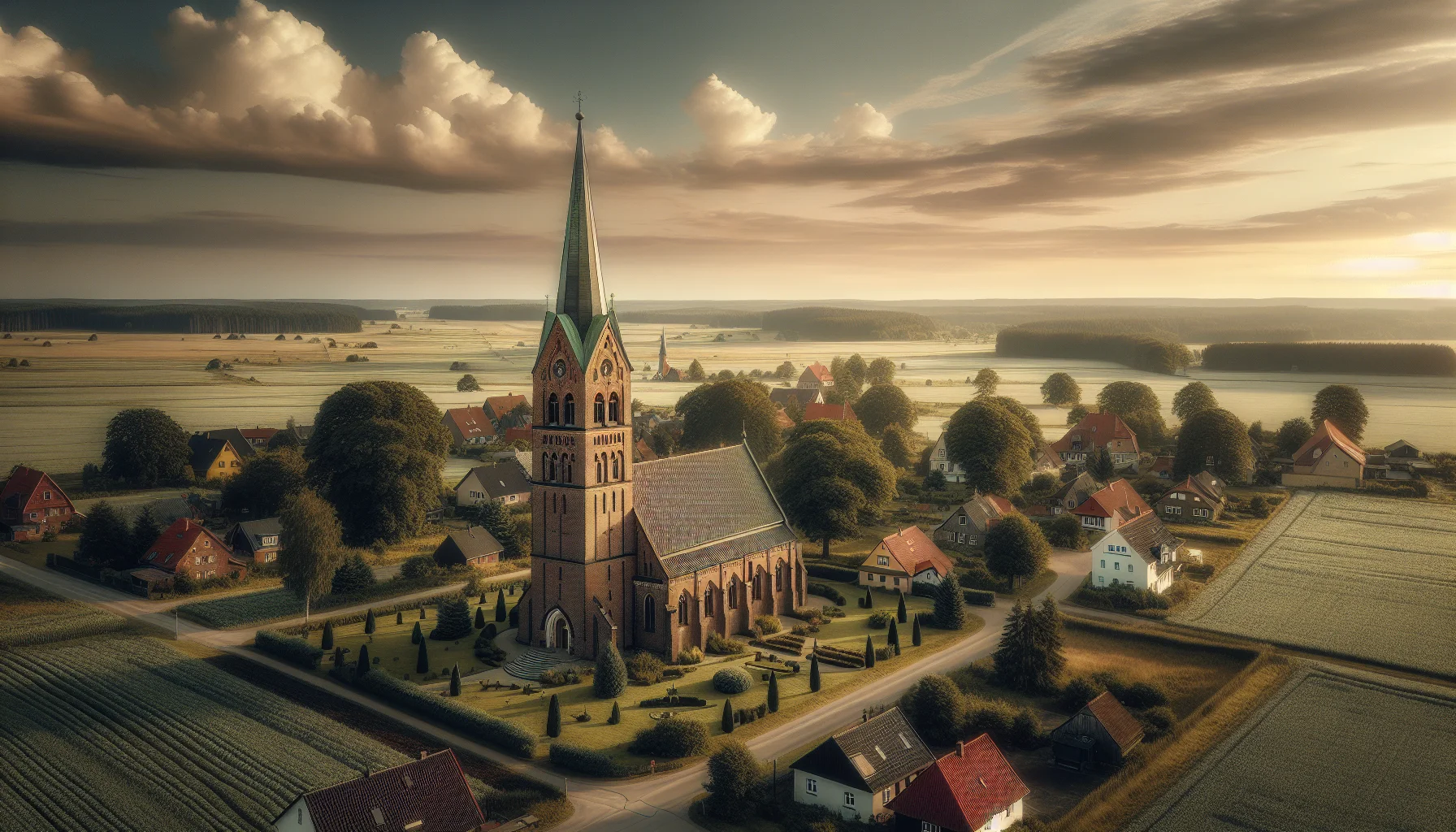 Stadtbild von Grasberg