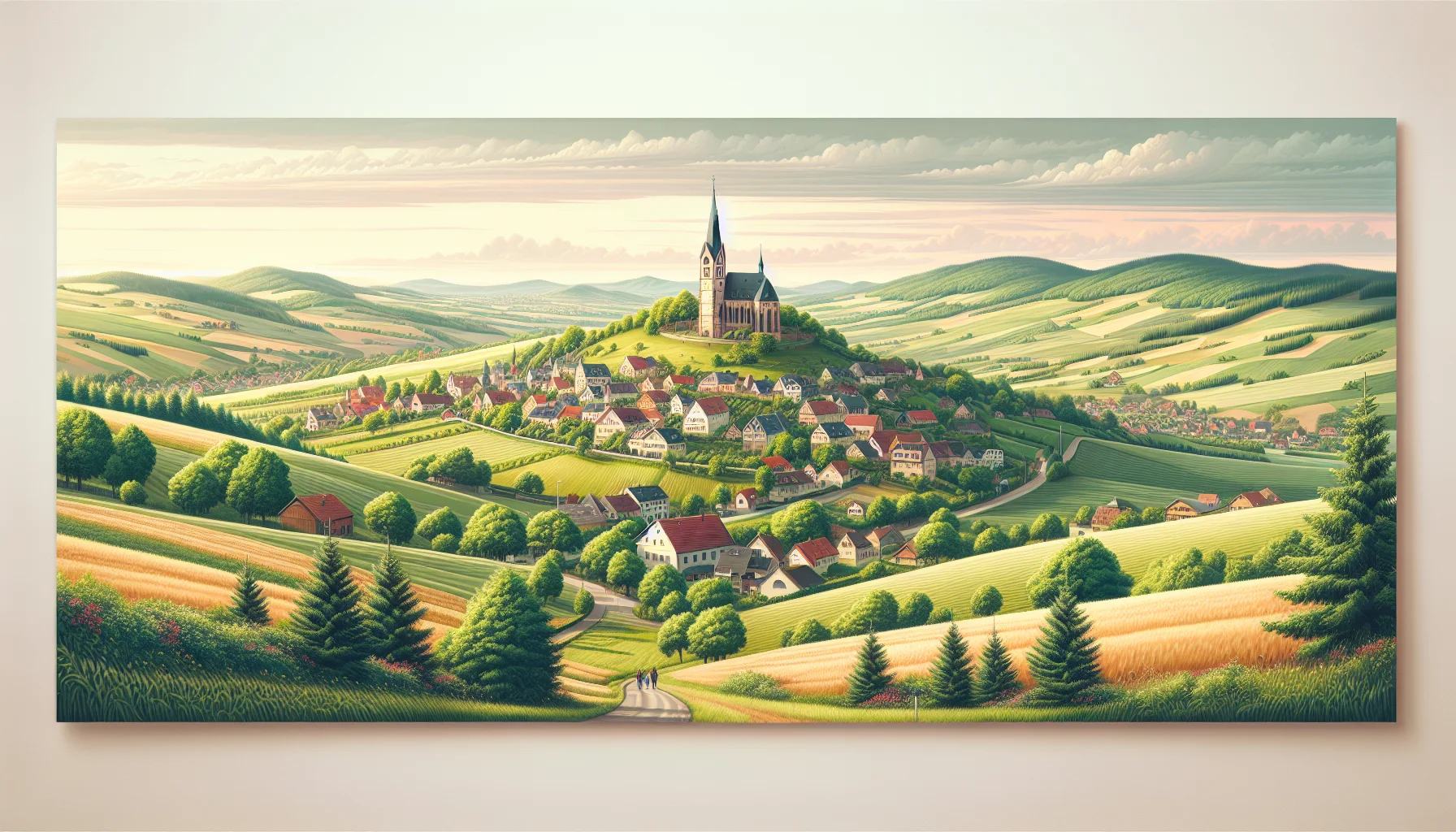 Stadtbild von Gründau