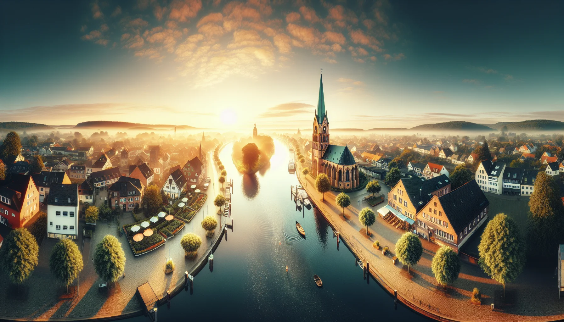 Stadtbild von Haren (Ems)