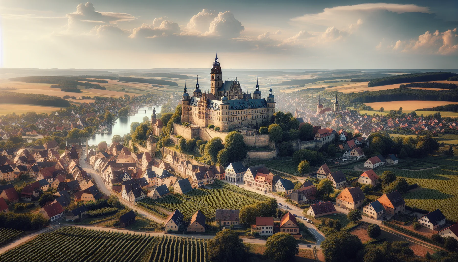 Stadtbild von Heitersheim (Kernstadt)