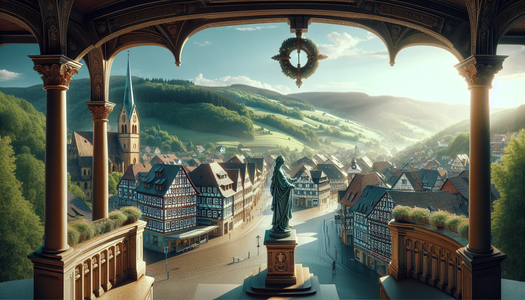 Stadtbild von Hessisch Lichtenau