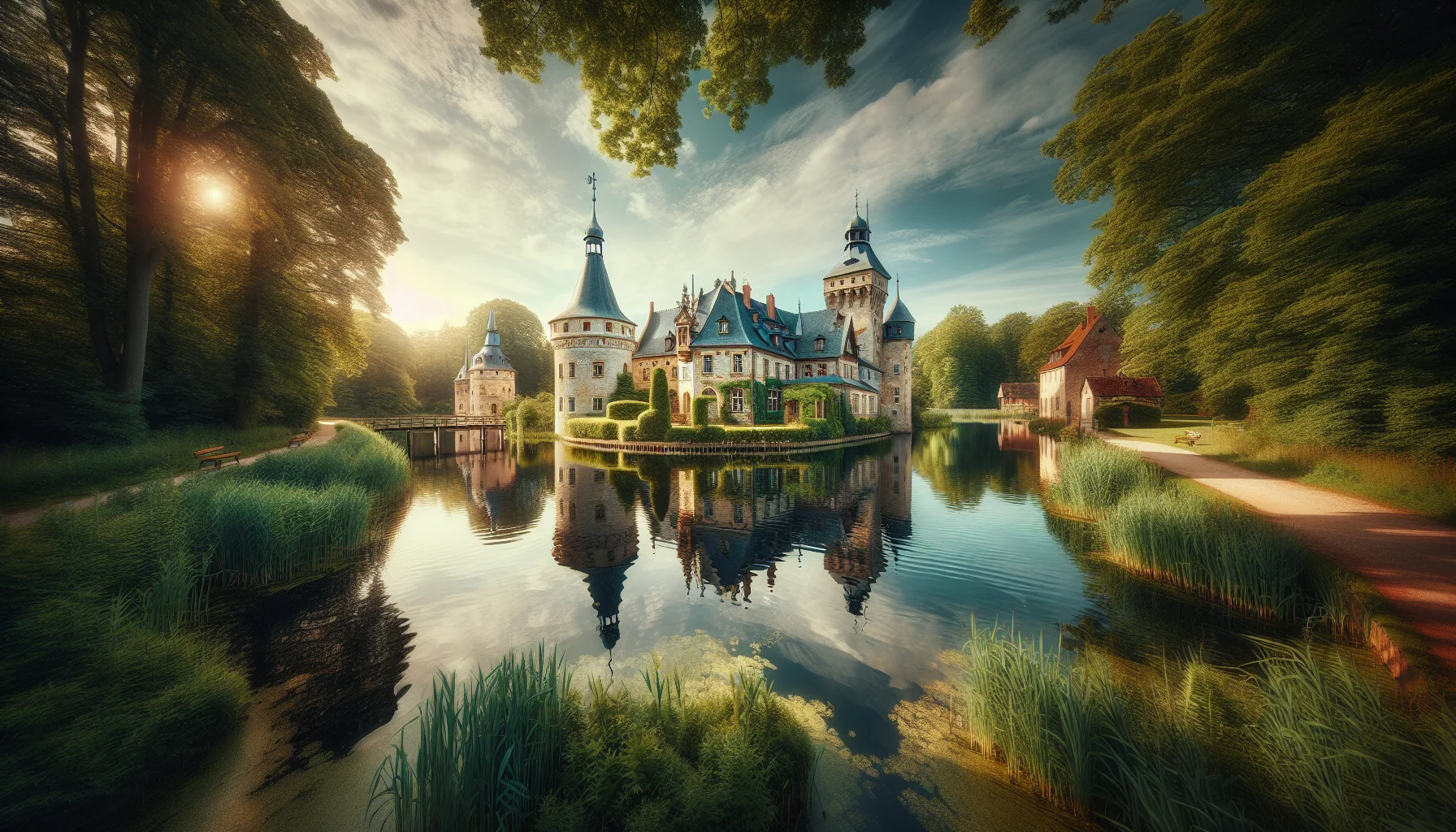 Stadtbild von Hiddenhausen