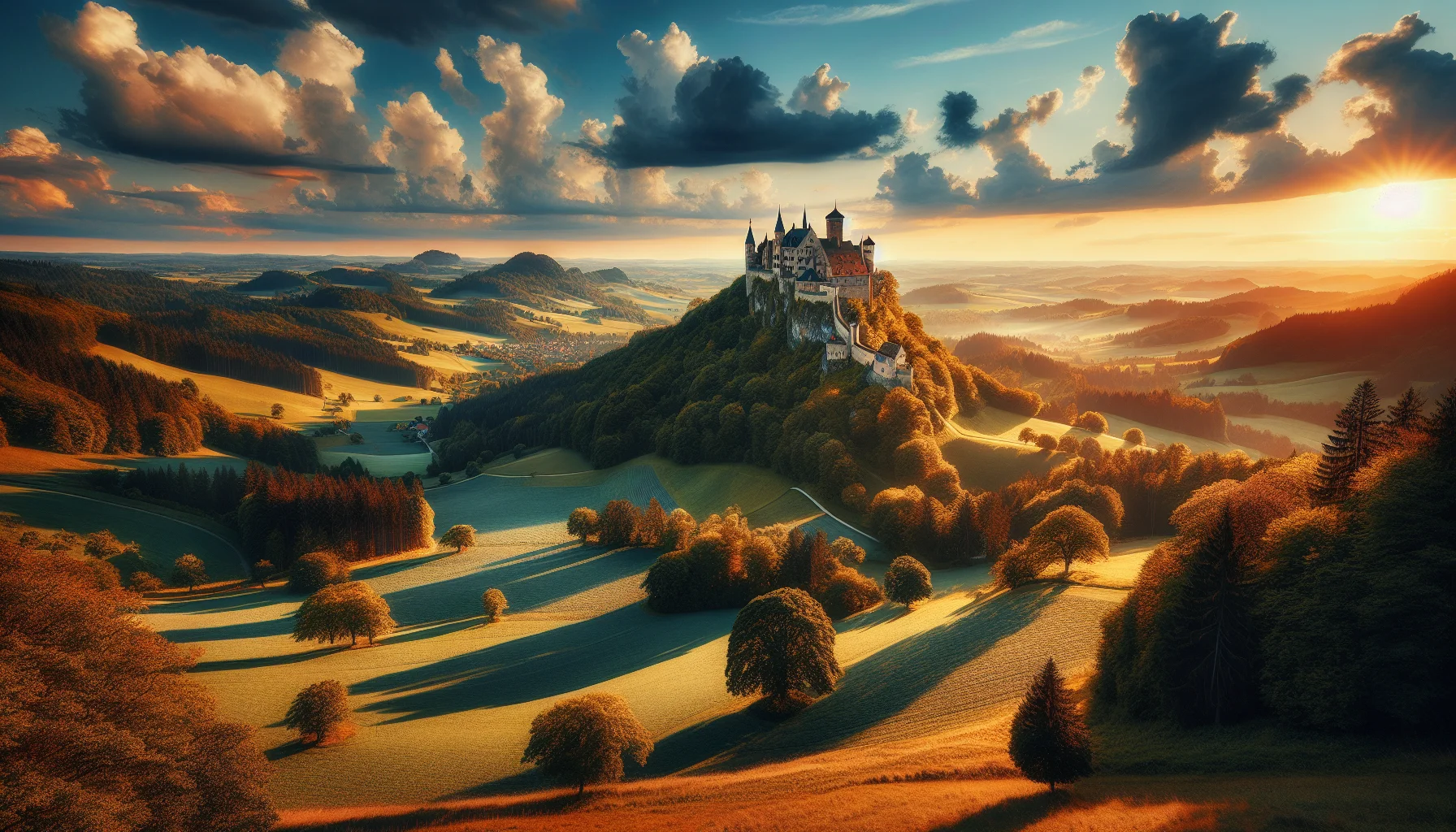 Stadtbild von Hohenstein