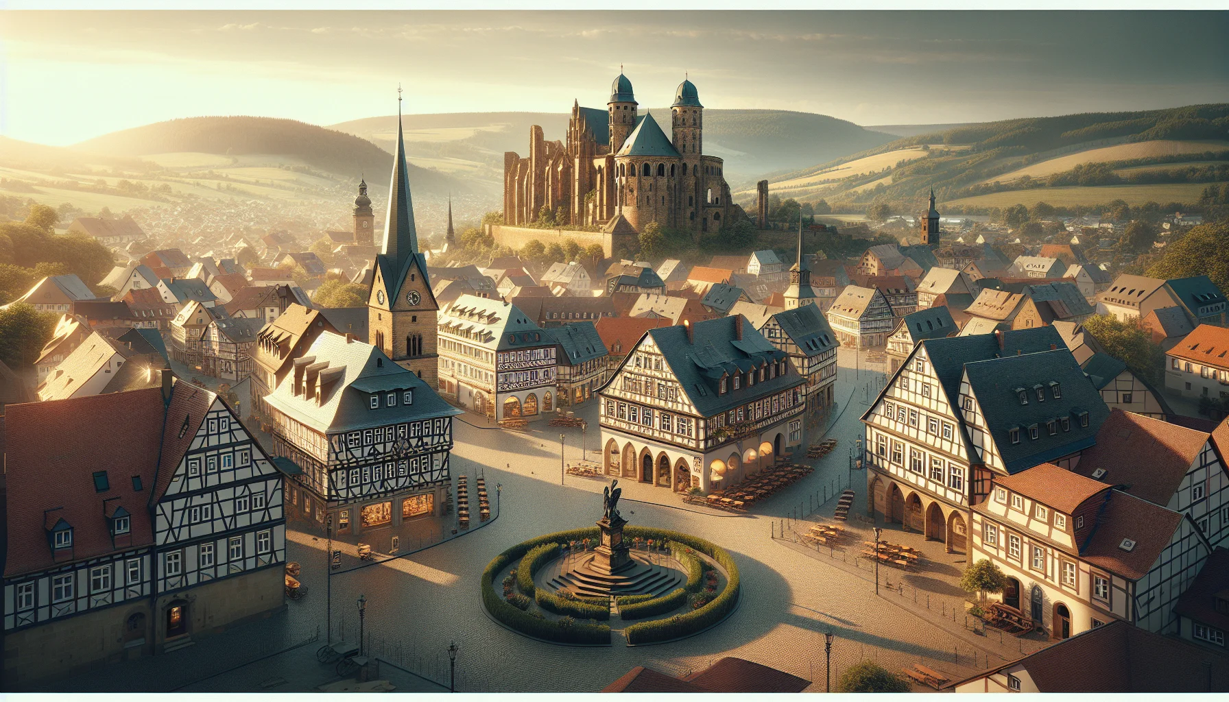 Stadtbild von Homberg (Efze)